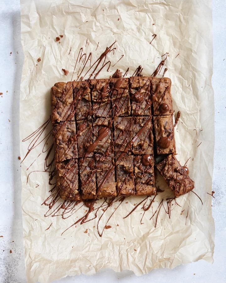 Good for You Tahini Blondies